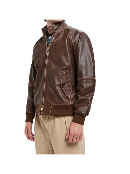 Giacca Baracuta Leather G9 Olde English Chocolate Baracuta | BRCPS1127UT2995711 CHOCOLATE